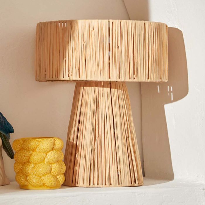 Eazy Living Lampe de Table Bernadette Naturel
