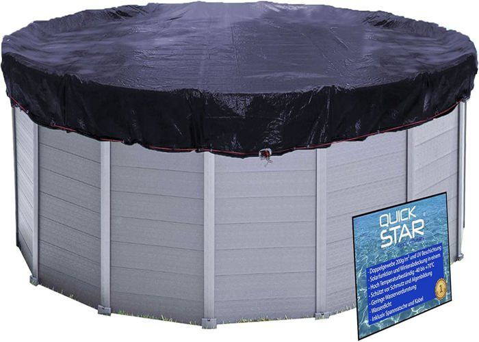 Coussin D'hiver Pour Piscine 120x120cm - PVC 0.18mm, Résistant UV Et Gel, Compatible La Plupart Des Pompes à Air - Protège La Bâche Et évite L'accumulation D'eau