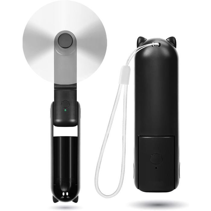 Ventilateur portatif - COMPUTING - Mini ventilateur - 3 vitesses - Rechargeable - Silencieux - Computing