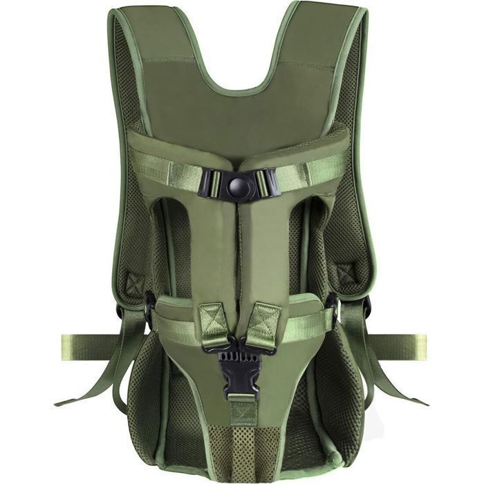 Meilleurs prix pour Sac à dos pour chien sac de transport pour chien sac à dos de randonnée pour chiens de petite et moyenne taille vert armée M