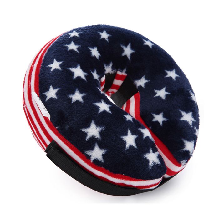 Collier de protection gonflable pour chiens et chats - Cône de récupération souple
