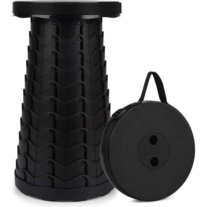 Tabouret télescopique portable tabouret rétractable de 2e génération tabourets en plastique réglables charge maximale de 485 lb