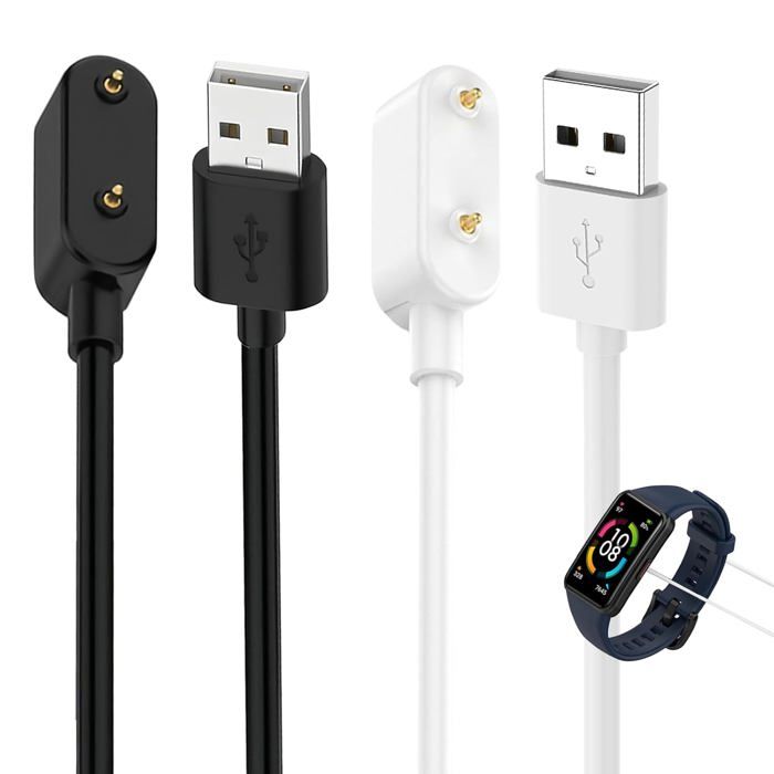 Câble de charge USB pour smartwatch - ESTAMPILLE - Compatible Huawei Watch Fit 3 2 Band 9 8 7 6 6 Pro