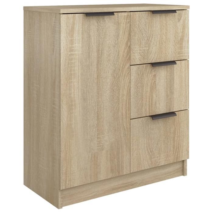 VENTE-FLASH Buffet BAS - Chêne sonoma 60x30x70 cm - Bois dingénierie(15198811082)VIDAXL