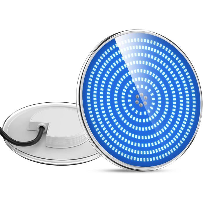Projecteur LED encastré PAR56 35W rempli de résine 1100lm angle de faisceau 140° étanche IP68 12V AC/DC