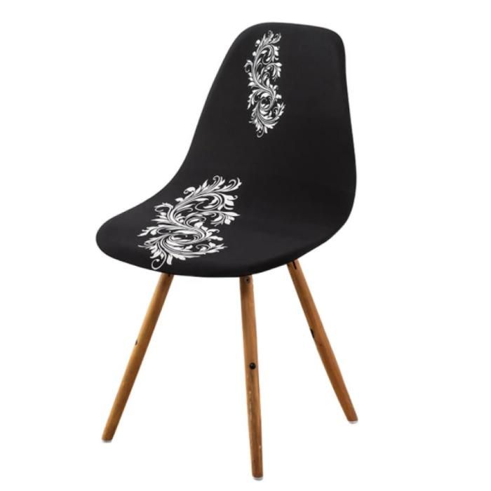 Housse Chaise Extensible Scandinave Lot 2 Housse Chaise Salle À Manger Cuisine Protection Douce Lavable Salon，bla HOUSSE DE CHAISE