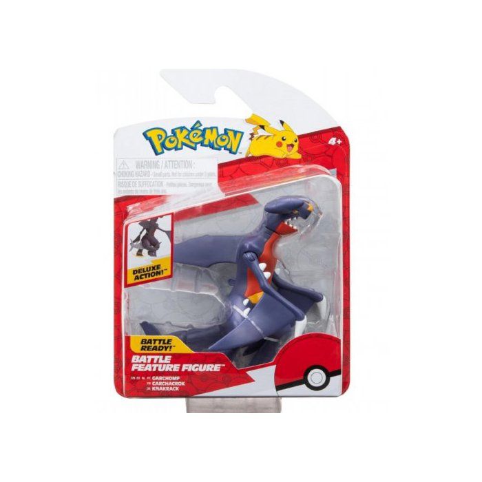 Pokemon Battle Feature Carchacrok Pokemon Figurine Action Deluxe