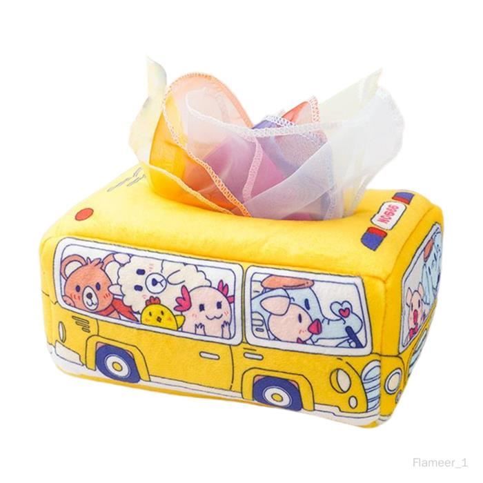 Boîte à Mouchoirs Sensorielle Pour Bébé – Jouet Interactif à