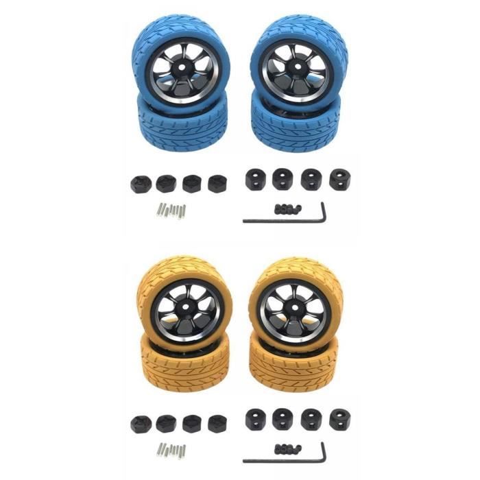 Kit de Jantes et Pneus de Voiture RC En Plastique Cdiscount Auto