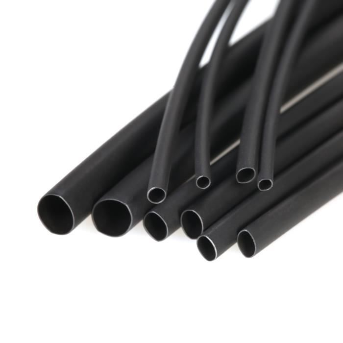 Noir Diam Gaine Thermo Rétractable 2:1 0,5m 28 mm