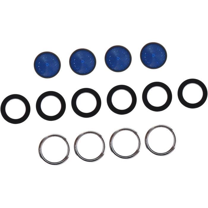 Lot De 2 Filtres Pour Robinet 360° - 6 Couches Filtrantes + 20 Cotons De Rechange - Pour Cuisine/salle De Bain
