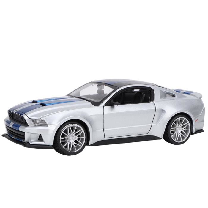 YICUI Modèle Voiture Course Alliage Miniature 1:24 Ford Mustang GT