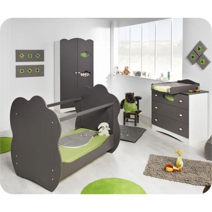 Eb Chambre Bebe Complete Altea Taupe Et Son P Cdiscount Puericulture Eveil Bebe