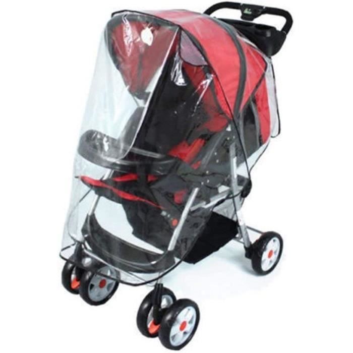 Housse De Pluie Baby Jogger Pour Poussette City Tour 2 - Protection Pluie, Neige, Vent, Ventilation, Facile à Installer - 9
