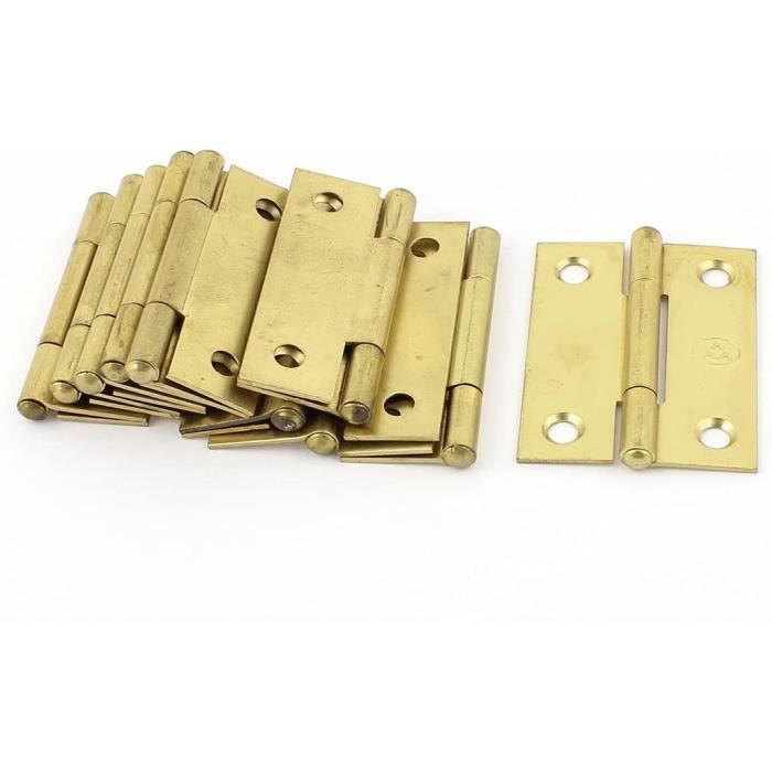 Charnière de porte pliante en laiton pour armoire de placard 50mm 2