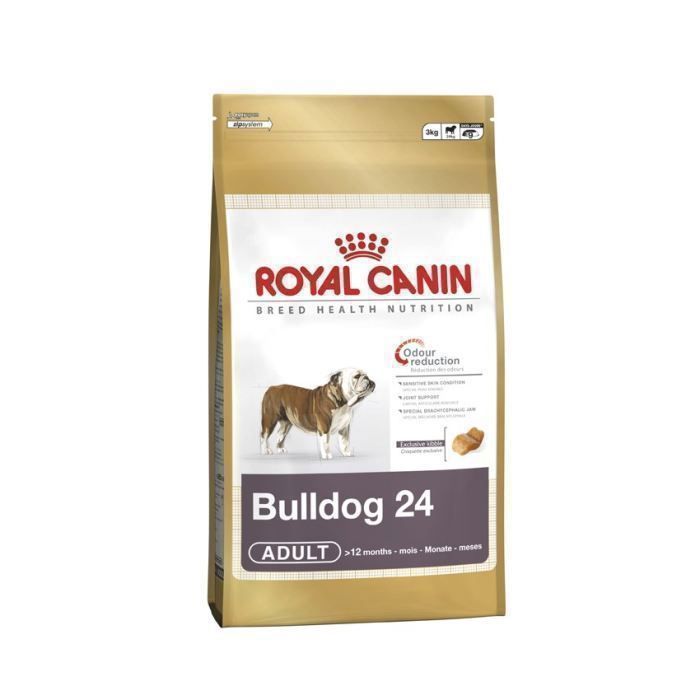 ROYAL CANIN Bulldog Adult - aliments secs pour chiens - 12 kg ROYAL CANIN Bulldog Adult - aliments secs pour chiens - 12 kg