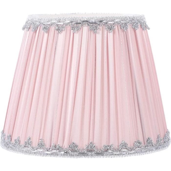 Abatjour décoratif en tissu pour chambre à coucher, salon A241