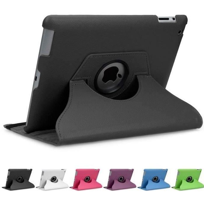 Housse Rotative 360° Pour IPad Pro 11" (2020, 2021) - Étui En Simili Cuir Avec Support Réglable, Protection Complète - 11