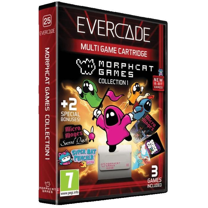 Blaze Evercade Morphcat Cartridge 1 Cartouche n° 25 Neuf - vue 4
