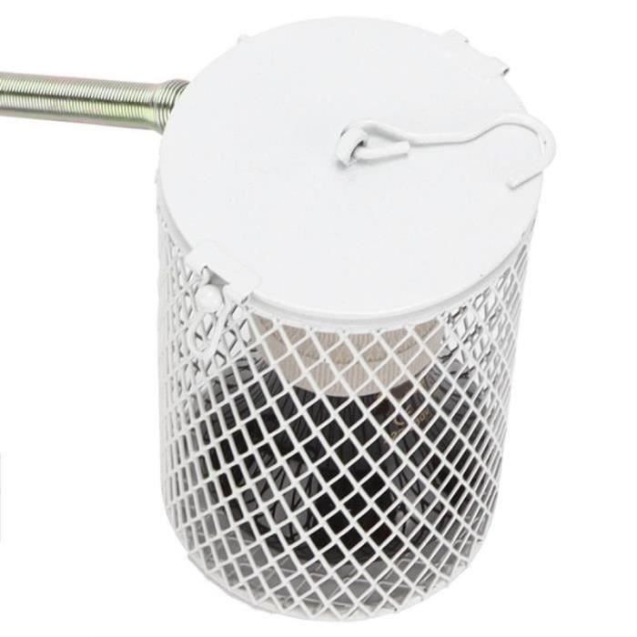 Abatjour antibrûlure et ampoule chauffante pour reptiles Ensemble d