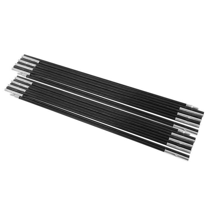 Tige de support de tente tiges de poteau de camping en fibre de verre de 49 m barres de support extérieures