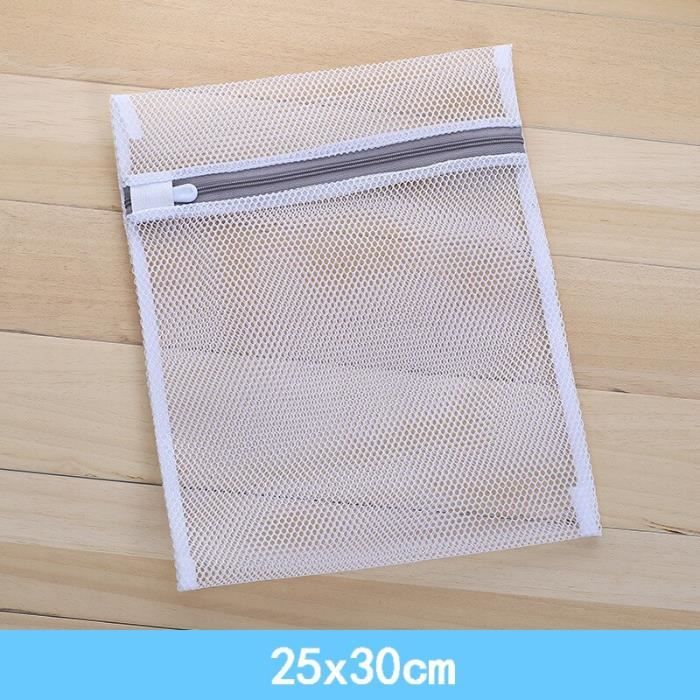 Lot De 8 Sacs De Lavage En Filet Pour Lingerie & Vêtements Délicats – Fermeture Éclair Robuste – Protection Lave-linge & Voyage