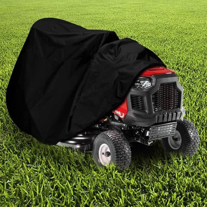 Housse Résistante Aux UV Housse De Protection Pour Tondeuse à Gazon - 600D Imperméable - 188x99x63,5 Cm Accessoire Entretien Pelouse