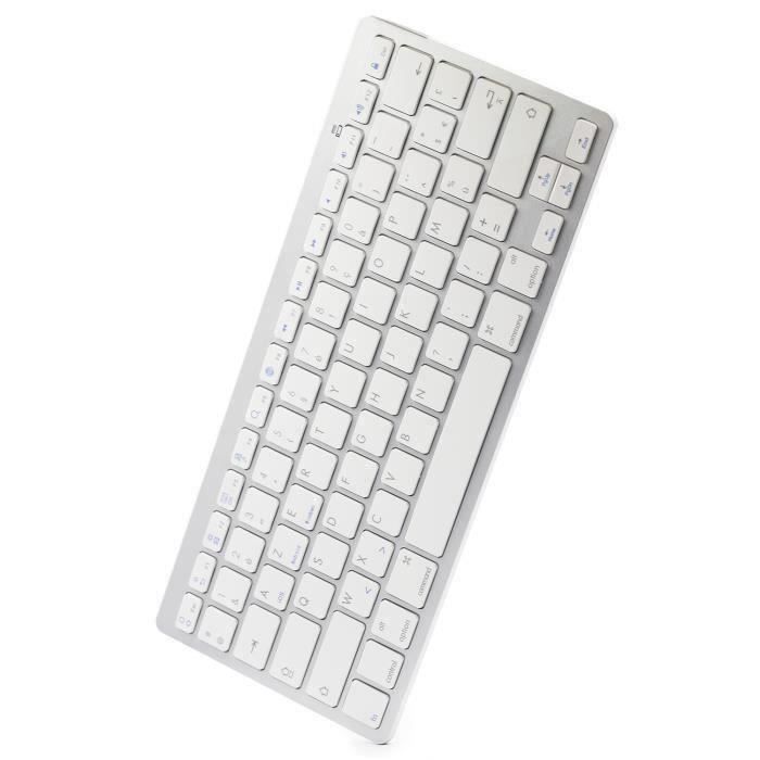 Clavier Bluetooth - AUTREMENT - Ultra Mince - AZERTY - Compatible iPad/iPhone - Sans fil