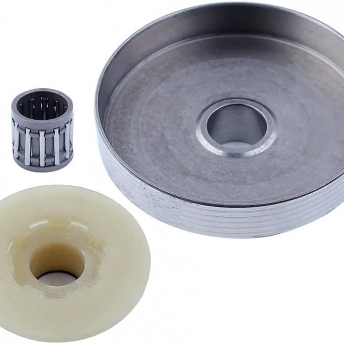 Kit Tambour D'embrayage Pour Tronçonneuse FACULX 4500/5200/5800 (45CC-58CC) - Inclut Embrayage, Tambour, Roulement