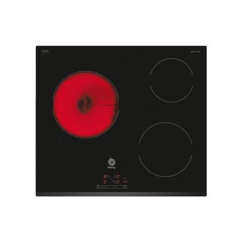 Plaque De Cuisson Electrique Balay 3EB714LR – 60 cm, Verre Trempé, Commande Senseur