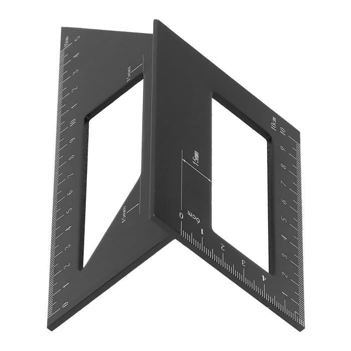 Jauge D'angle D'aileron Pour Avion RC - Outil De Réglage Précis De 0 à 50° - En Alliage D'aluminium - 10