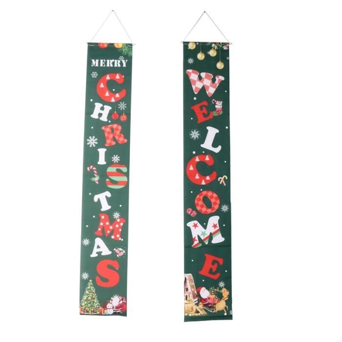 Joyeux Noël Et Bonne Année Bannière De Promotion Avec Décoration