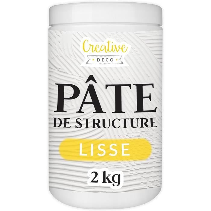 Pâte à Structure Fine 1,5 Kg Kamenskaya - Pour Peinture Acrylique, Textures Artistiques - Pâte Modelable