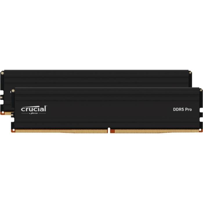 Mémoire RAM - CRUCIAL - PRO DDR5 - 32Go (2x16Go) - DDR5-5600