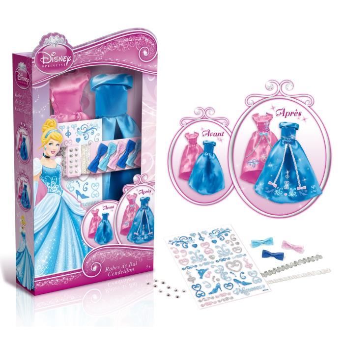 Robes de Bal à Personnaliser - Disney Princesses - Lansay - 2 Robes - Rose et Violet