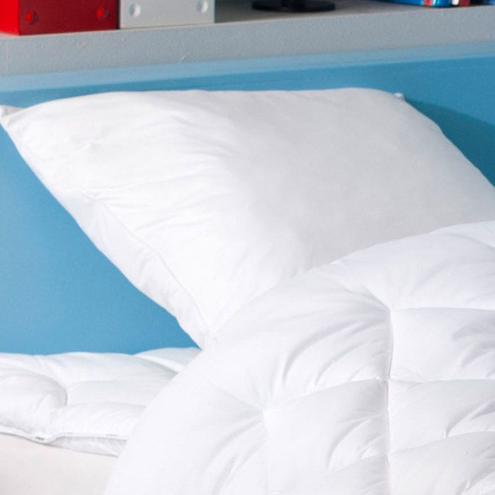Oreiller pour enfant avec taie doreiller Lavable et hypoallerg/énique Petit oreiller pour b/éb/é et voyage 13 x 18 cm en coton doux pour b/éb/é et enfant