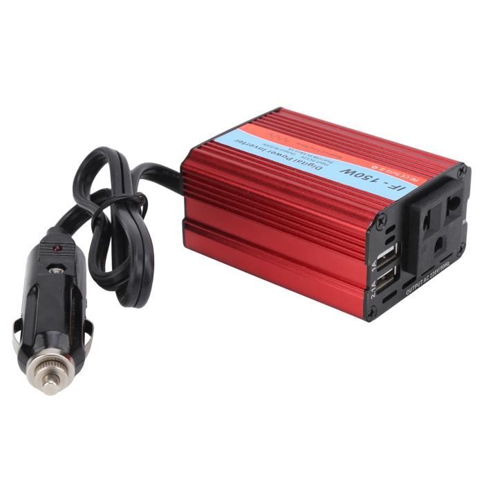 Onduleur 12V Pour Voiture – Convertisseur De Puissance – Neuf Sous Blister