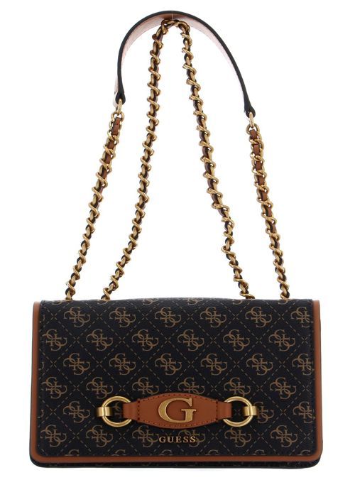 Sac Guess Noelle Bandoulière Convertible – Couleur Marron, PU, Neuf Avec étiquettes
