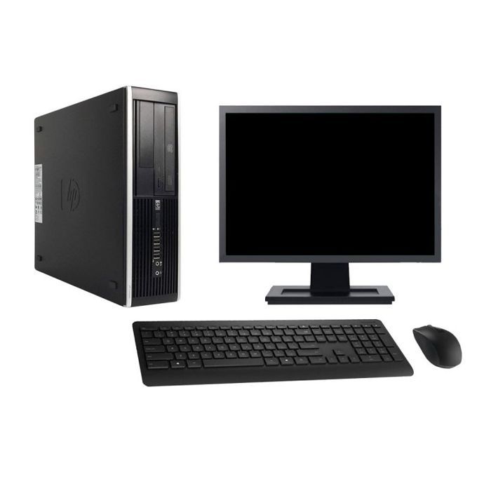 PC HP 8300 Elite SFF Ecran 27 Intel G630 RAM 4Go SSD 480Go Windows 10 Wifi - Hewlett packard