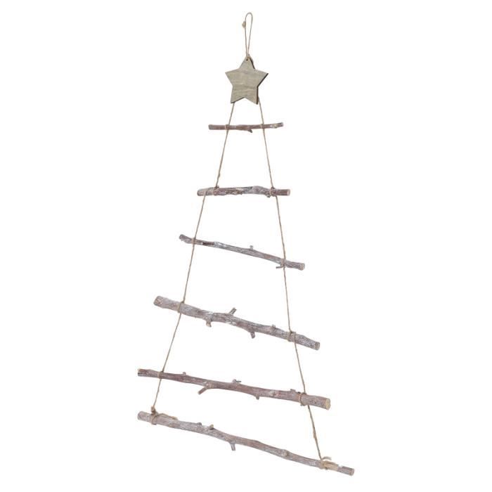 12 Ornements Suspendus De Renne En Bois Creux Argenté - Déco Noël Sapin, Porte, Guirlande