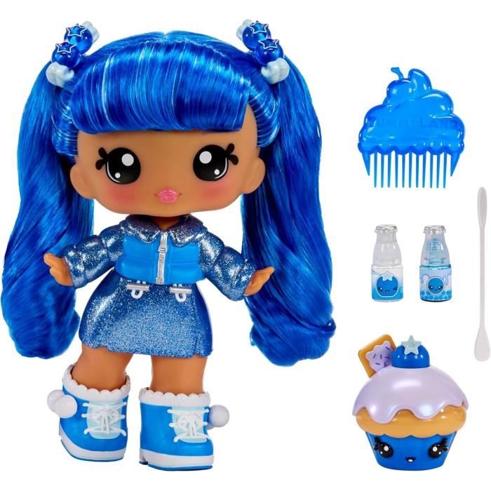 Yummiland Large Doll + Lipgloss Pet Rory Blueberry
