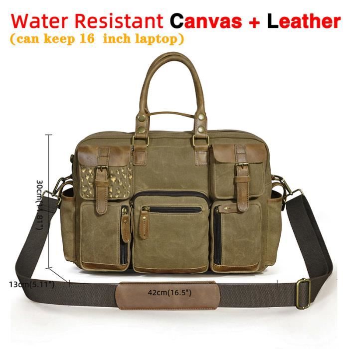 Sac Messager En Cuir Fait Main Sac Homme Mallette Cuir Noir Sac