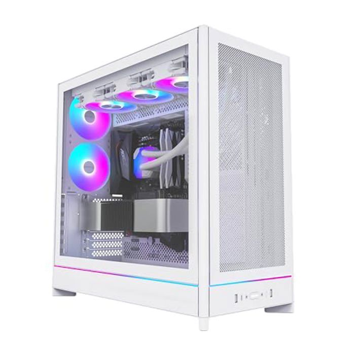 Boîtier PC ATX MONTECH HS01 Design réversible Ventilation verticale Prêt pour GPU vertical - vue 2