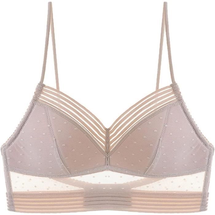 Lot De 3 Soutiens-gorge Femme – Confort Quotidien, Armature, Ajustable, Dos Nu