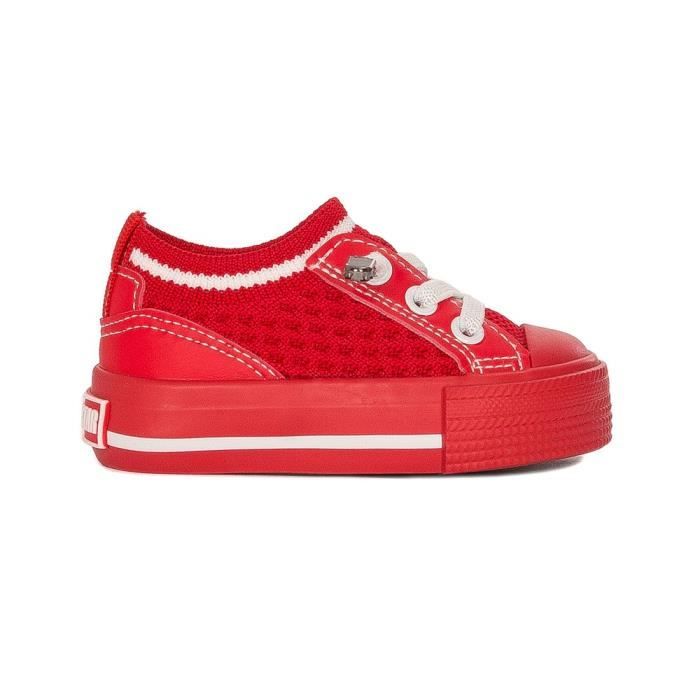BIG STAR Chaussures - BIG STAR - JJ374395 - Rouge - Lacets - Bébé - Plat - Synthétique - Mixte
