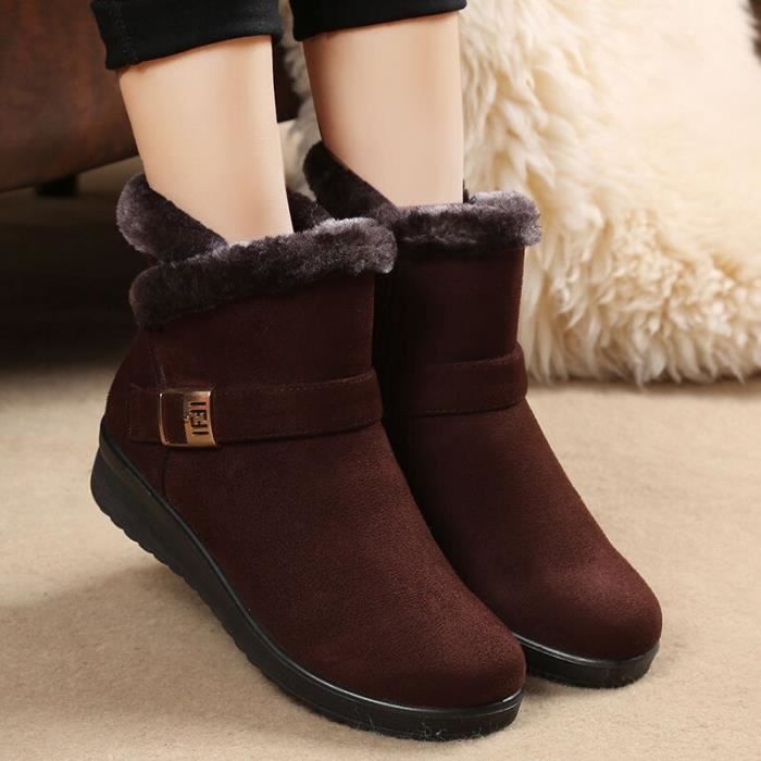 Chaussure En Daim Pour Femme