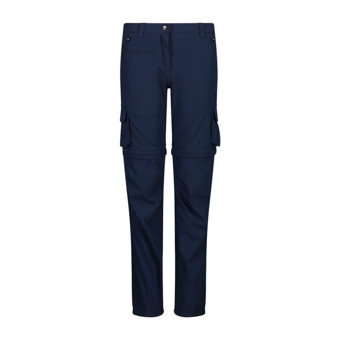 Pantalon cargo Zip fille CMP - blue