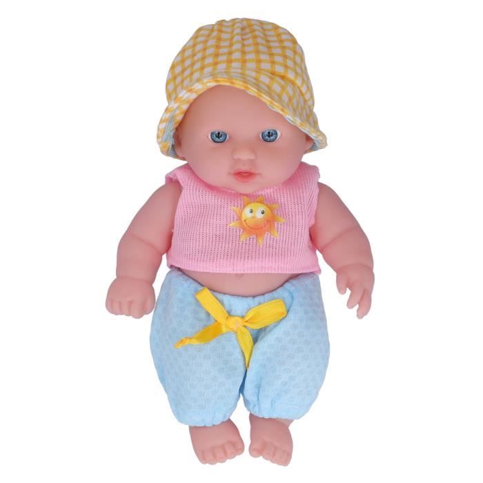EMWNG Poupées de bébé Reborn réaliste, Corps Complet en Vinyle,poup