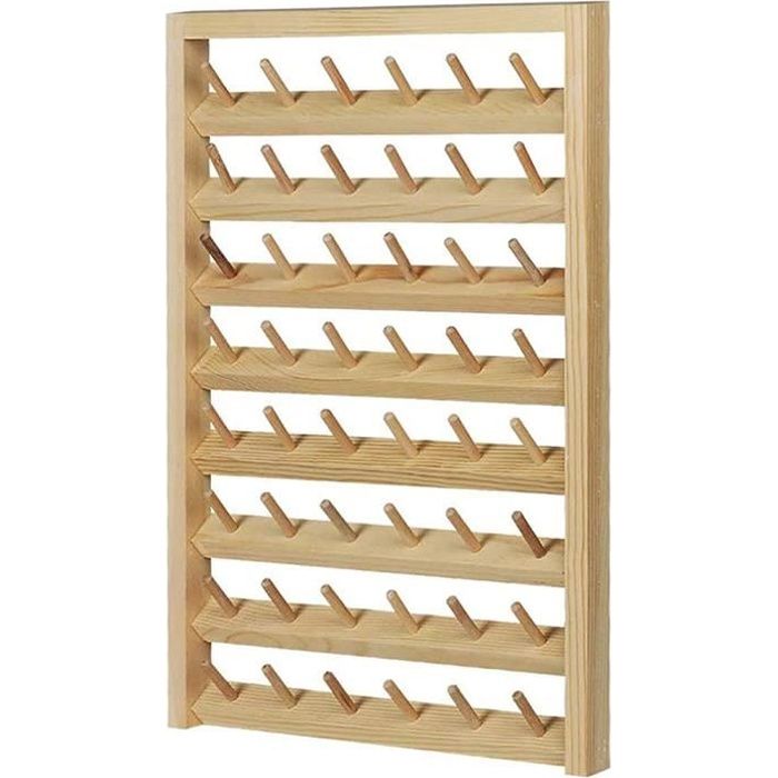 Hengjierun Porte-Fils tressage de Cheveux Organisateur de Porte-Fils à Coudre en Bois Mural à 48/54 bobines pour Broderie présentoir à bijoux-12 × 16 × 0,8 Pouces Couture Hengjierun Porte-Fils tressage de Cheveux Organisateur de Porte-Fils à Coudre en Bois Mural à 48/54 bobines pour Broderie présentoir à bijoux-12 × 16 × 0,8 Pouces Couture