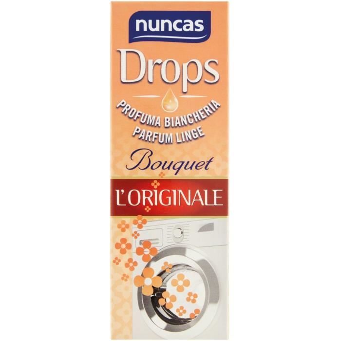 Nuncas Désodorisant Sèche-Linge Drops Air Garden – 1 Diffuseur Parfum Jardin Fruité 20 Cycles